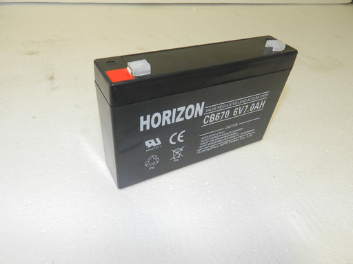 6v 7.0ah battery from Batteryworld.ie