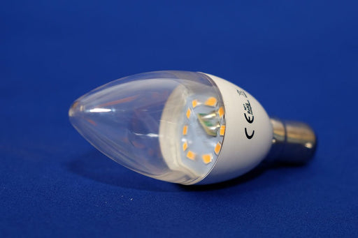 candle led light bulb 6 watt b15 warm white from Batteryworld.ie