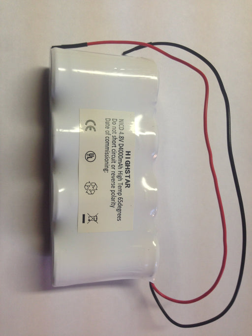 nicd 4.8v emergency lighting d from Batteryworld.ie