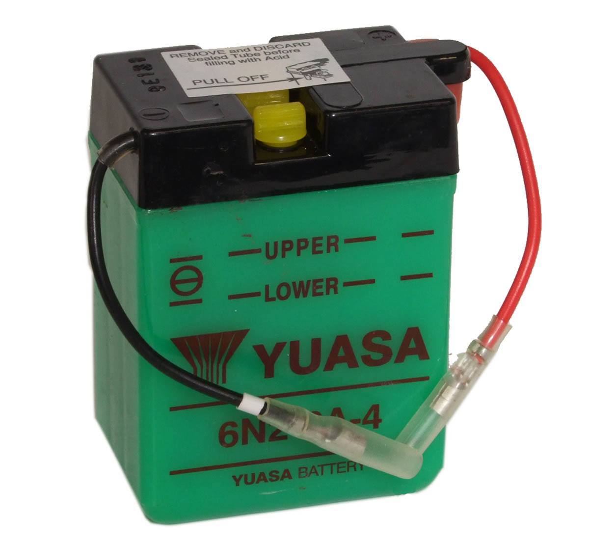 6N2-2A-4 battery from Batteryworld.ie
