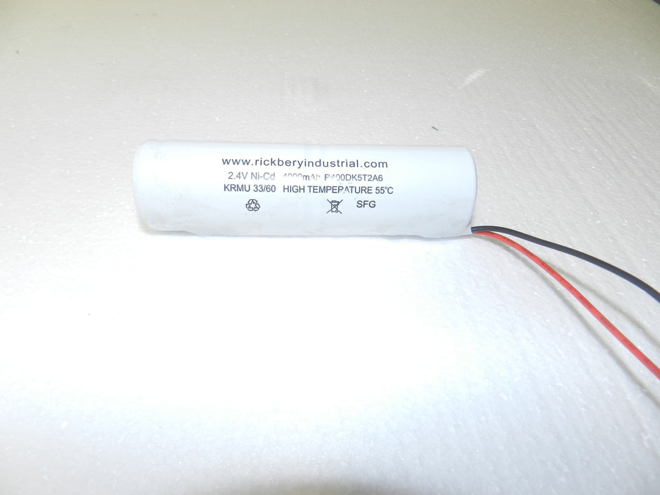 nicd2.4v emergency lighting battery from Batteryworld.ie