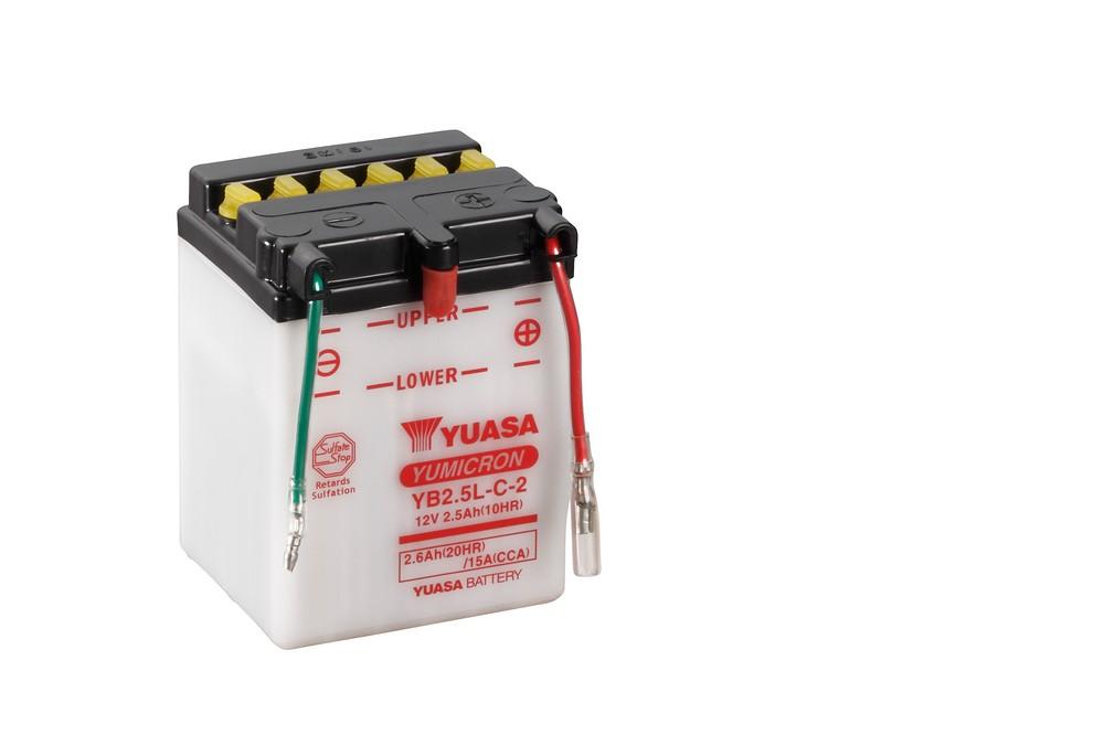 YB2.5L-C-2 battery from Batteryworld.ie